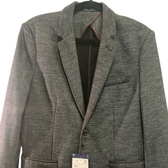 Zara Man Blazer Black - Picture 4 of 7